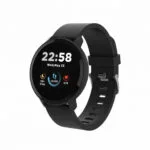Canyon Lollypop SW-63 43mm Αδιάβροχο Smartwatch με Παλμογράφο (Μαύρο)