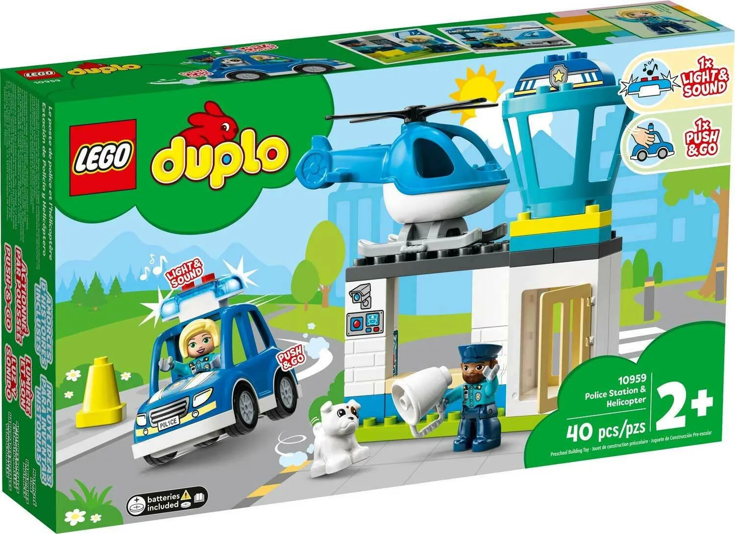 20220228131509_lego_duplo_police_station_helicopter_gia_2_eton_10959.jpeg LEGO Duplo Police Station Helicopter για 2+ Ετών 10959 - Image 1