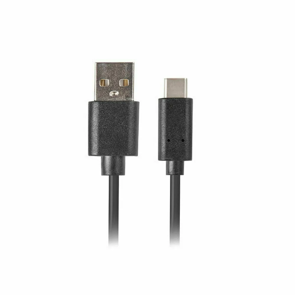 Lanberg USB 2.0 Cable USB-C male - USB-A Μαύρο 3m CA-USBO-20CU-0030-BK - Image 1