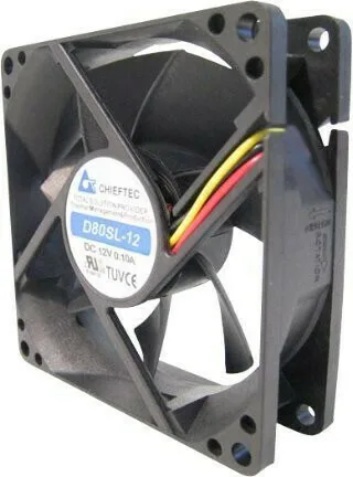 20220303120602_chieftec_af_0825pwm_case_fan_80mm_me_syndesi_3_pin.jpeg Chieftec AF-0825PWM Case Fan 80mm (2200rpm / 36cfm) Χωρίς Led Φωτισμό και Σύνδεση 4-Pin - Image 1