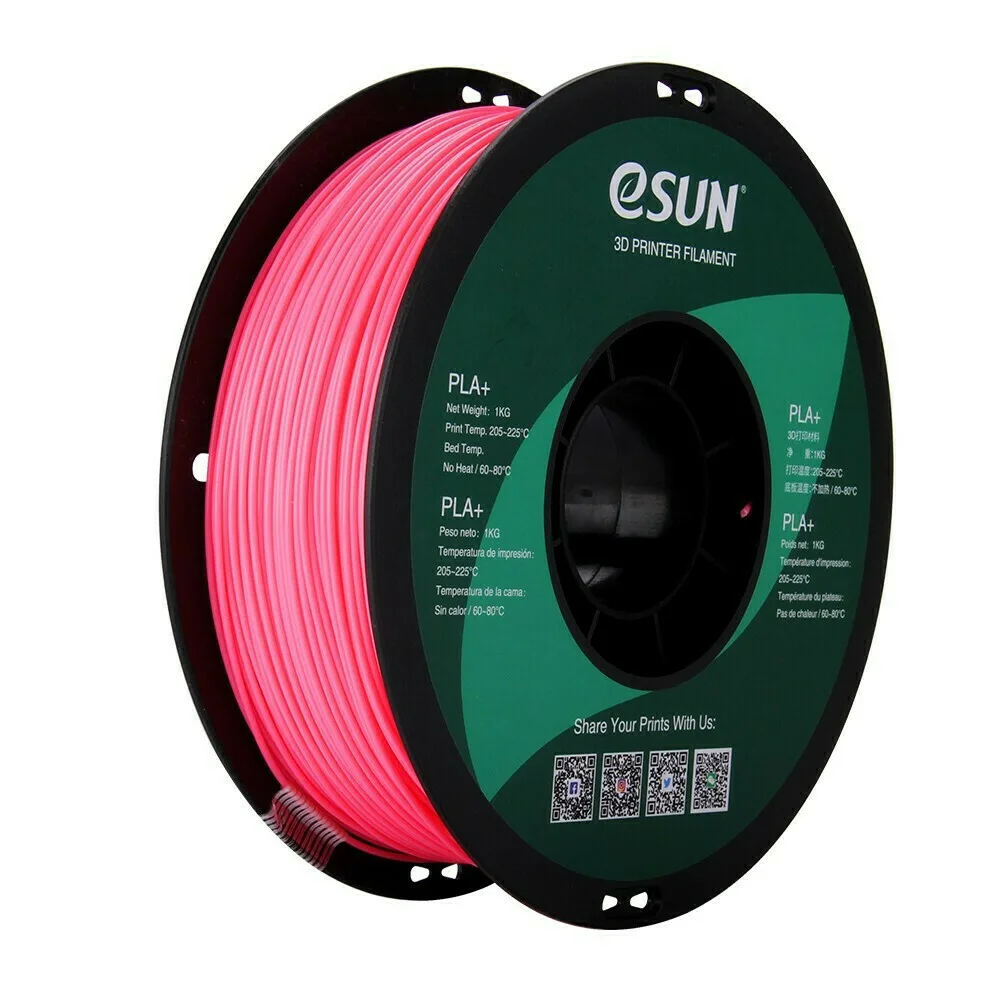 20220310170340_esun_pla_1_75mm_pink_1kg.jpeg Esun PLA+ 3D Printer Filament 1.75mm Ροζ 1kg - Image 1