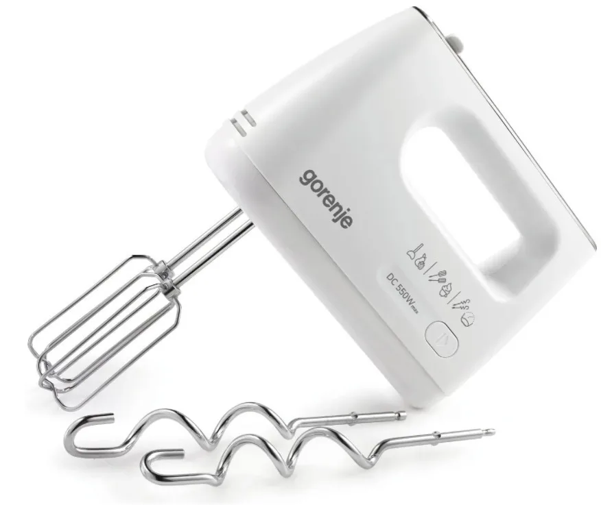 20220407161903_gorenje_m550csdc_mixer_cheiros_550w_leyko.jpeg Gorenje M550CSDC Μίξερ Χειρός 550W Λευκό - Image 1