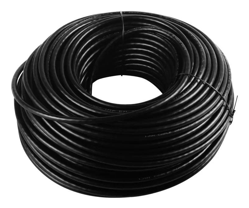 20220413102510_e27f8495.jpeg Goobay U/UTP Cat.6 (Gigabit) Καλώδιο Δικτύου Ethernet χωρίς ακροδέκτες 305m Μαύρο 94399 - Image 1