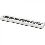 Casio Ηλεκτρικό Stage Πιάνο CDP-S110 Set με 88 Βαρυκεντρισμένα Πλήκτρα Ενσωματωμένα Ηχεία και Σύνδεση με Ακουστικά και Υπολογιστή White