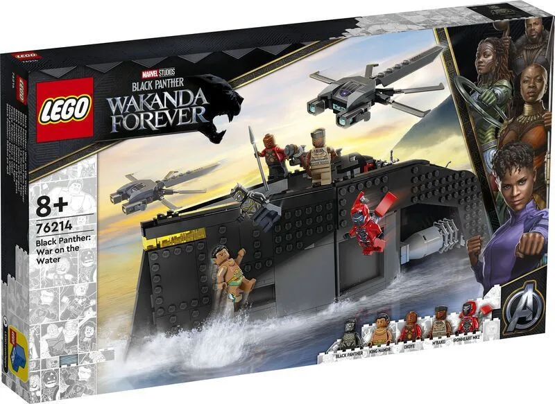 20221003142824_lego_super_heroes_black_panther_war_water_gia_8_eton_76214.jpeg LEGO Marvel Black Panther War Water για 8+ Ετών 76214 - Image 1