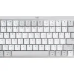 Logitech MX Mechanical Mini Ασύρματο Πληκτρολόγιο Αγγλικό US Συμβατό με Mac Ανοιχτό Γκρι