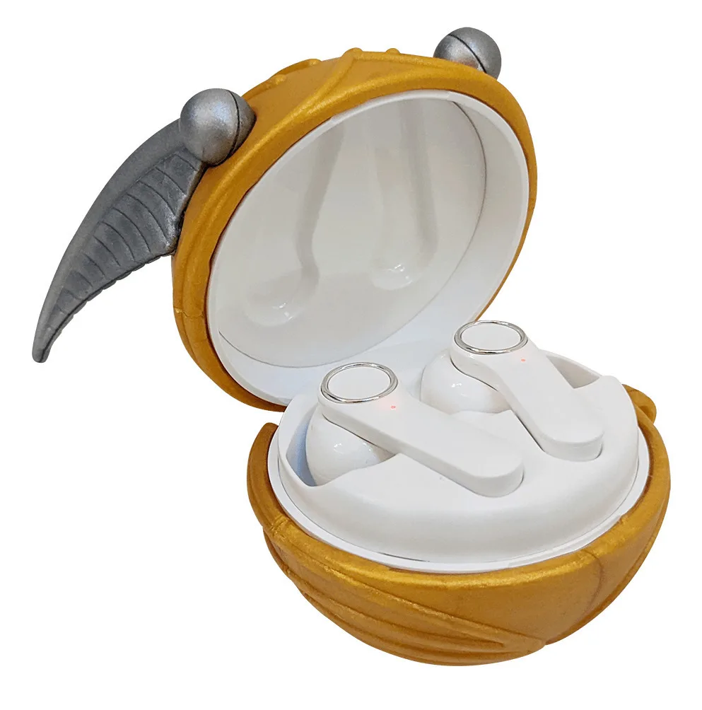Lazerbuilt Snitch In-ear Bluetooth Handsfree Ακουστικά με Θήκη Φόρτισης Λευκά - Image 1