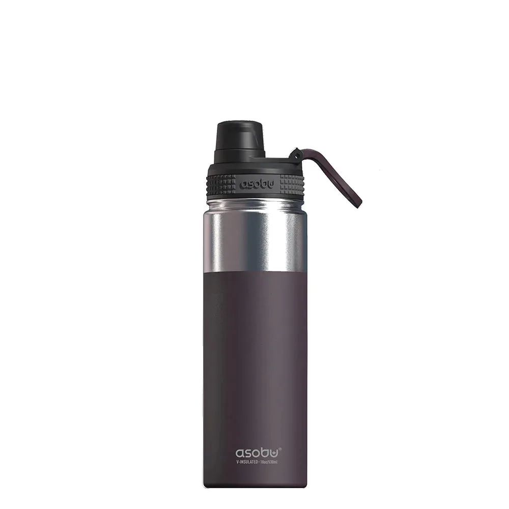 20230111121545_asobu_alpine_flask_mpoukali_thermos_burgundy_530ml.jpeg Asobu Alpine Flask Μπουκάλι Θερμός Ανοξείδωτο BPA Free 530ml Burgundy - Image 1