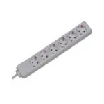 Secomp Πολύπριζο 6 Θέσεων με USB-A και Καλώδιο 3m 381.248K