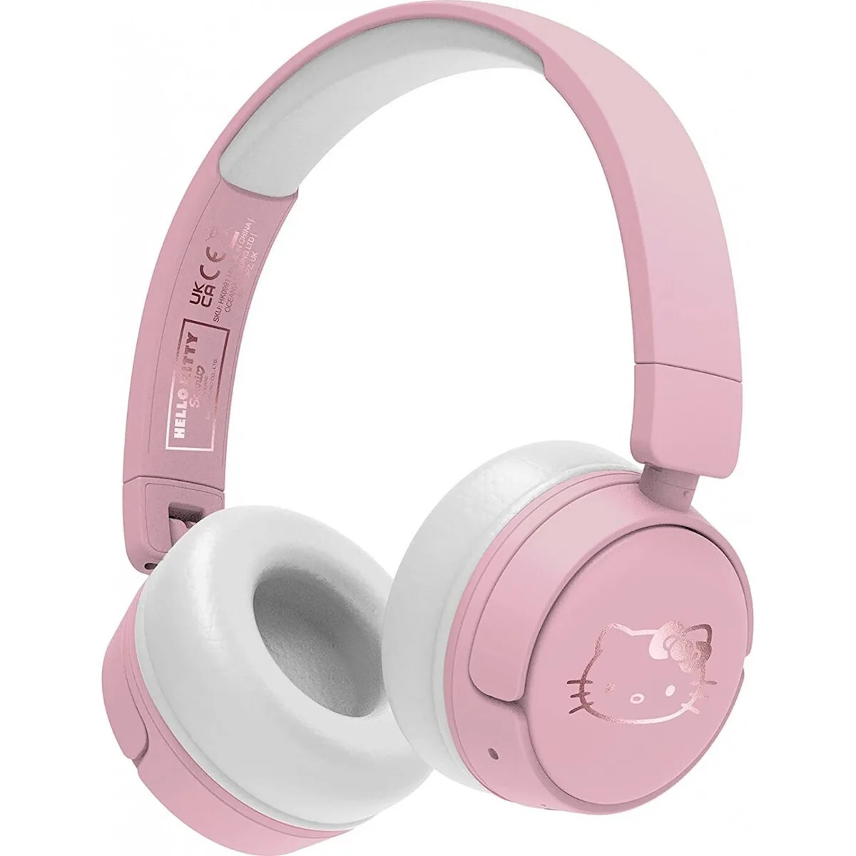 OTL Hk0991 Ασύρματα / Ενσύρματα Παιδικά On Ear Ακουστικά με 24 ώρες Λειτουργίας Ροζ - Image 1