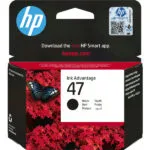HP 47 Γνήσιο Μελάνι Εκτυπωτή InkJet Μαύρο (6ZD21AE)