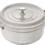 Staub Βαθιά Κατσαρόλα από Μαντέμι 5.2lt / 24cm Λευκή 40501-413-0