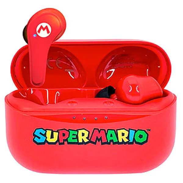 20230601165633_otl_nintendo_super_mario_in_ear_bluetooth_handsfree_akoustika_me_thiki_fortisis_kokkina.jpeg OTL Nintendo Super Mario In-ear Bluetooth Handsfree Ακουστικά με Θήκη Φόρτισης Κόκκινα - Image 1