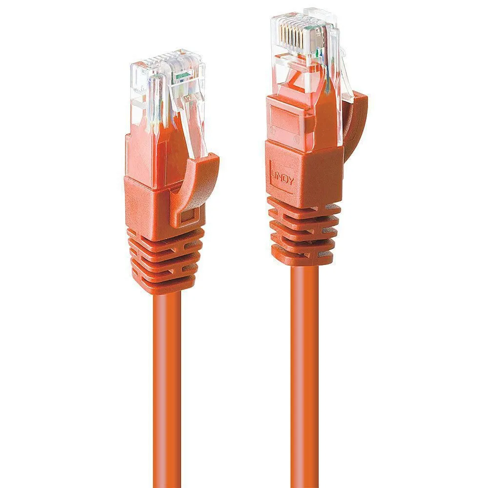 20231010135858_lindy_u_utp_cat_6_kalodio_diktyou_ethernet_0_3m_portokali_48105.jpeg Lindy U/UTP Cat.6 (Gigabit) Καλώδιο Δικτύου Ethernet 0.3m Πορτοκαλί 48105 - Image 1