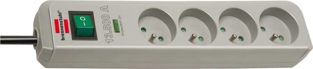 20231010152951_brennenstuhl_eco_line_polyprizo_me_kalodio_1_5m_gri_1435220000.jpeg Brennenstuhl Eco-line Πολύπριζο Aσφαλείας 4 Θέσεων με Καλώδιο 1.5m Γκρι 1435220000 - Image 1