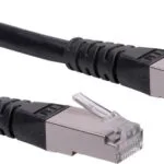 Roline S/FTP Cat.6 (Gigabit) Καλώδιο Δικτύου Ethernet 1m Μαύρο 21.15.1335