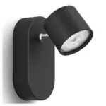 Philips Μονό LED Σποτ σε Μαύρο Χρώμα
