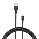 Vention Regular USB 2.0 to micro USB Cable Μαύρο 0.25m CTIBC 1τμχ