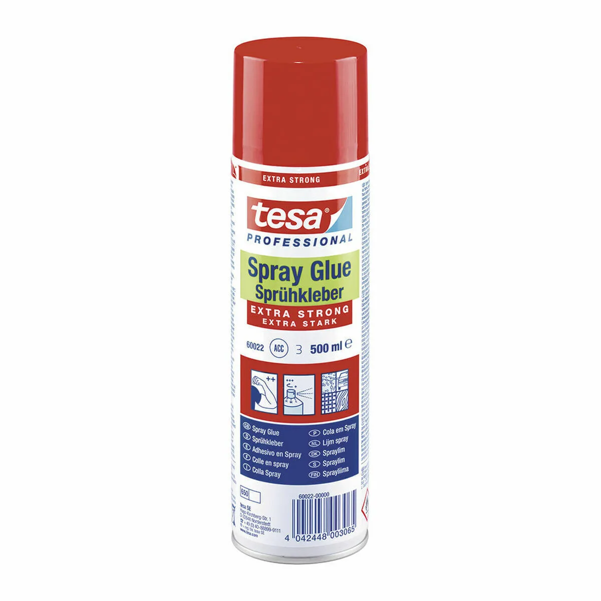 20231205133429_tesa_sprei_kataskeyastikis_kollas_500ml.jpeg Tesa Σπρέι Κατασκευαστικής Κόλλας Διάφανη 500ml - Image 1