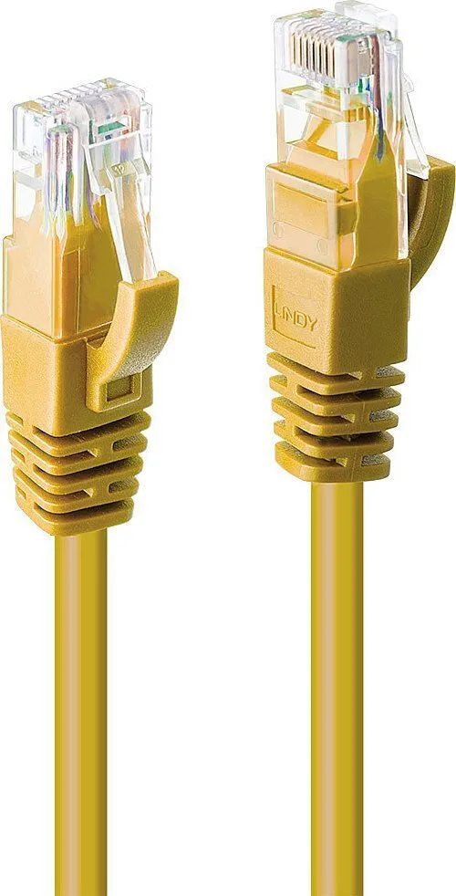 20240126153224_lindy_u_utp_cat_6_kalodio_diktyou_ethernet_0_3m_48060.jpeg Lindy U/UTP Cat.6 (Gigabit) Καλώδιο Δικτύου Ethernet 0.3m Κίτρινο 48060 - Image 1