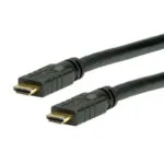 Value Cable HDMI male - HDMI male 25m Μαύρο 14.99.3454
