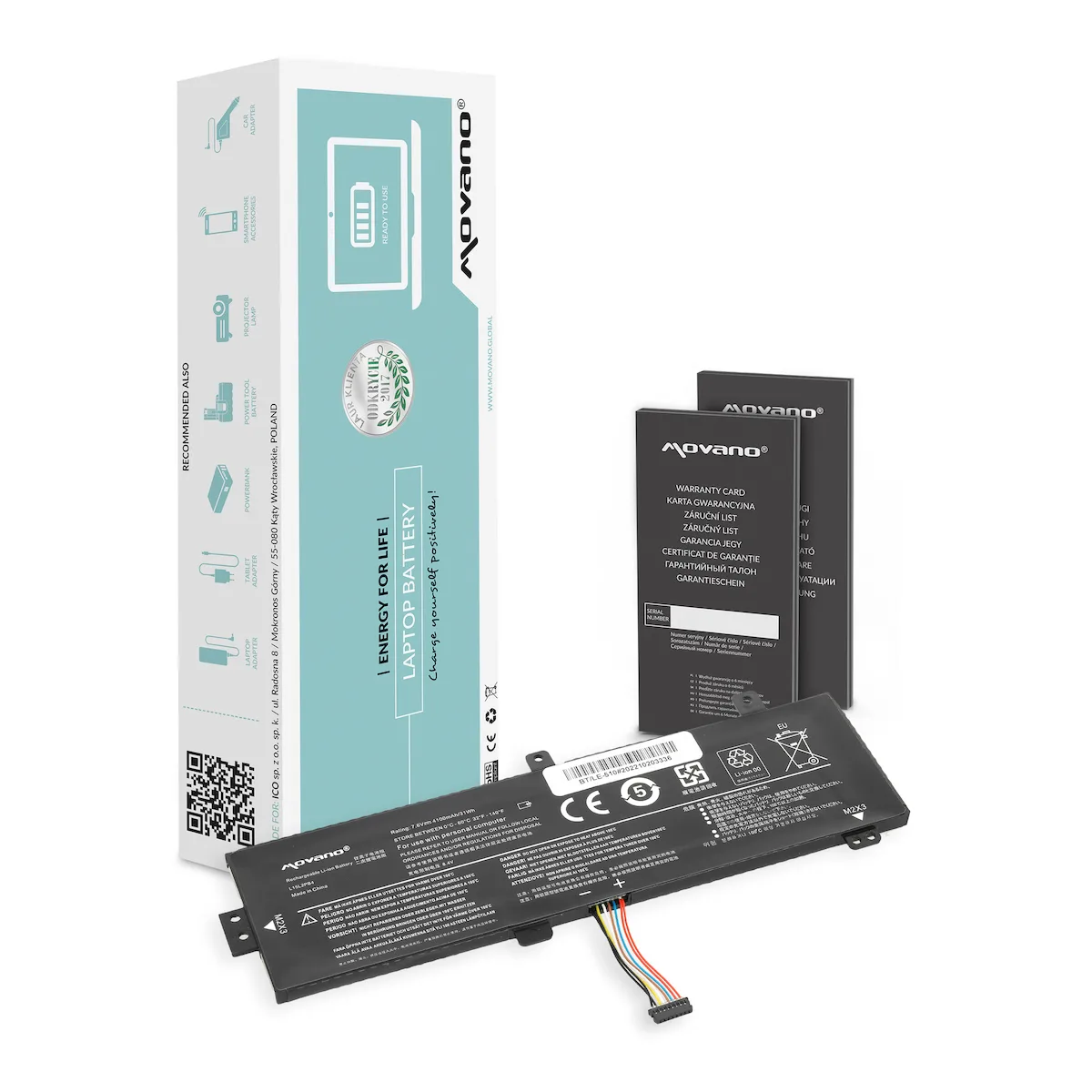 20240131115338_lenovo_symvati_mpataria_gia_lenovo_ideapad_lenovo_ideapad_510_15isk_me_3950mah_bt_le_510.jpeg Συμβατή Μπαταρία για Lenovo IdeaPad Lenovo IdeaPad 510-15ISK. με 3950mAh BT/LE-510 - Image 1