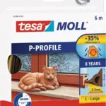 Tesa Αεροστόπ Λάστιχο Παραθύρου 6mx0.9cm 05390-00101-00