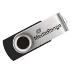 MediaRange 128GB USB 2.0 Stick Μαύρο