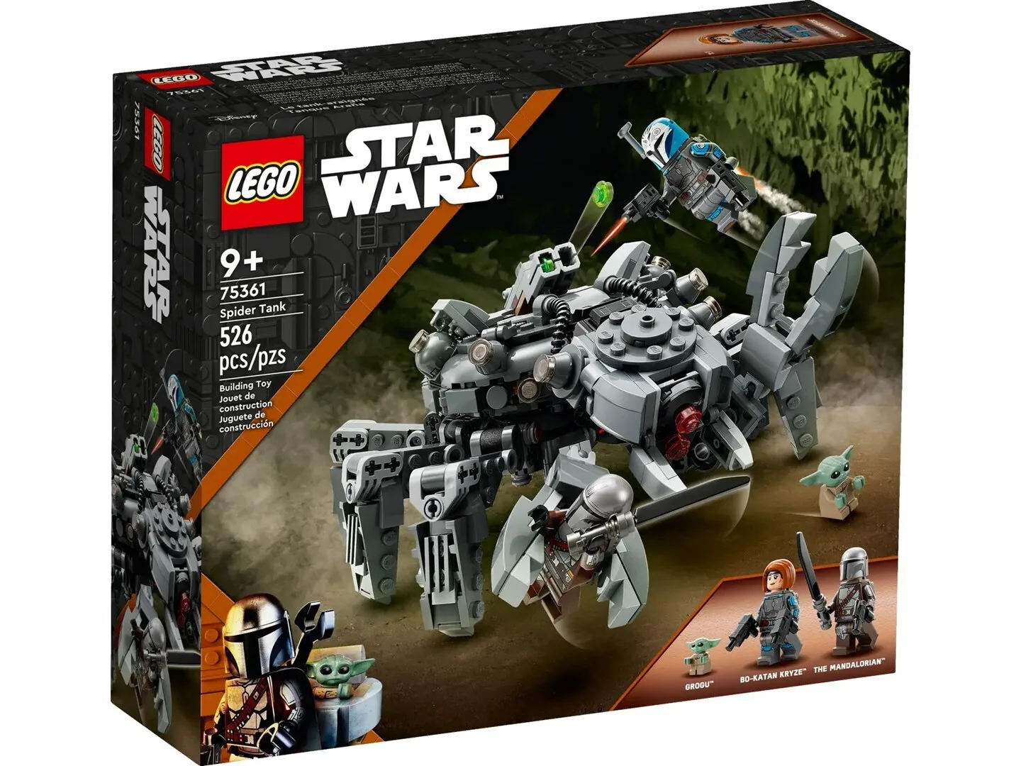 20240306115717_lego_star_wars_spider_tank_gia_9_eton_75361.jpeg LEGO Star Wars Spider Tank για 9+ Ετών 526τμχ 75361 - Image 1