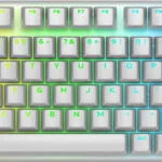 Dell Alienware Pro Ασύρματο Gaming Μηχανικό Πληκτρολόγιο 75% με Custom διακόπτες και RGB φωτισμό (Αγγλικό US) Lunar Light)