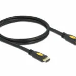 DeLock Cable HDMI male - HDMI male 1m Μαύρο 82584