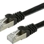 Value Flat U/UTP Cat.6 (Gigabit) Καλώδιο Δικτύου Ethernet 3m Μαύρο 21.99.0973