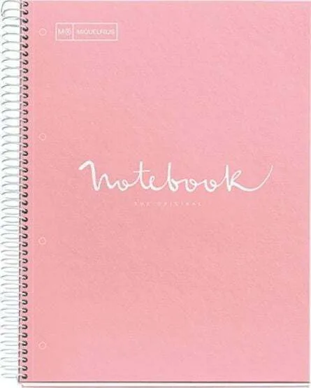 20240429095319_miquelrius_emotions_notebook_a4_80_cards_90g_pink.jpeg Miquelrius Emotions Σημειωματάριο Α4 80 Φύλλων Καρέ Ροζ MI46056 - Image 1