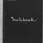 Miquelrius Emotions Notebook A4 80 Cards 90 G Black