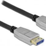 DeLock Cable DisplayPort male - DisplayPort male 2m Μαύρο (80266)