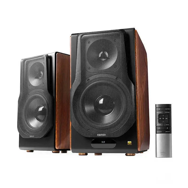 Edifier S3000MKII Αυτοενισχυόμενα Ηχεία με Bluetooth (Ζεύγος) Καφέ - Image 1
