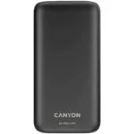 Canyon PB-301 Ηλιακό Power Bank 30000mAh 20W Power Delivery Μαύρο