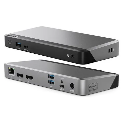 20240705130107_alogic_dx2_usb_c_docking_station_me_displayport_4k_pd_ethernet_kai_syndesi_2_othonon_gri.jpeg Alogic DX2 USB-C Docking Station με DisplayPort 4K PD Ethernet και σύνδεση 2 Οθονών Γκρι - Image 1