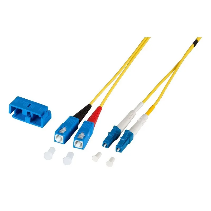 EFB Καλώδιο Οπτικής Ίνας LC-SC 5m Κίτρινο O0360.5 - Image 1