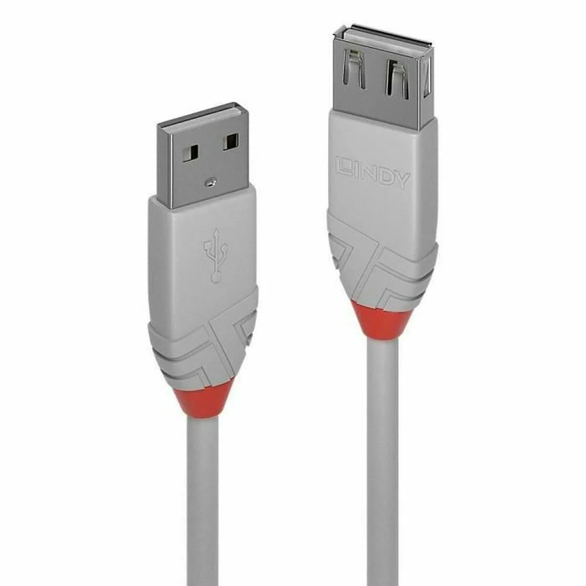 Lindy USB 2.0 Cable USB-A male - USB-A female 3m (36714) - Image 1
