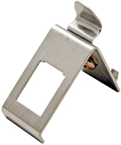 20240712145623_roline_holder_1x_keystone_din_rail_metal.jpeg Roline Holder 1x Keystone Din Rail Metal - Image 1