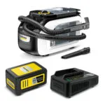 Karcher SE 3-18 Compact Home Battery Επαναφορτιζόμενη Σκούπα Υγρών / Στερεών Χωρίς Φορτιστή και Μπαταρία με Πλαστικό Κάδο 0.5lt