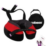 Cabeau Evolution S3 Μαξιλαράκι Ταξιδίου Memory Foam με Θήκη Μεταφοράς Κόκκινο