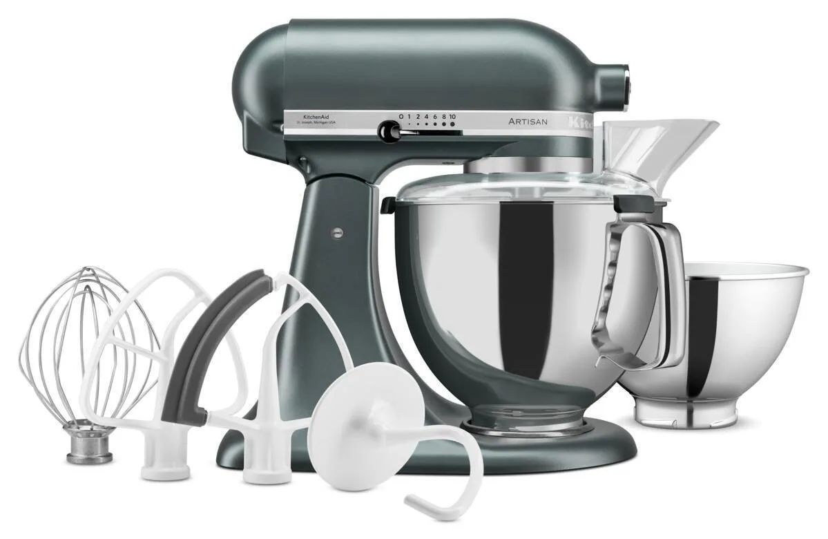 20240911132235_kitchenaid_5ksm175psejp_kouzinomichani_300w_me_anoxeidoto_kado_4_8lt.jpeg Kitchenaid 5KSM175PSEJP Κουζινομηχανή 300W με Ανοξείδωτο Κάδο 4.8lt - Image 1