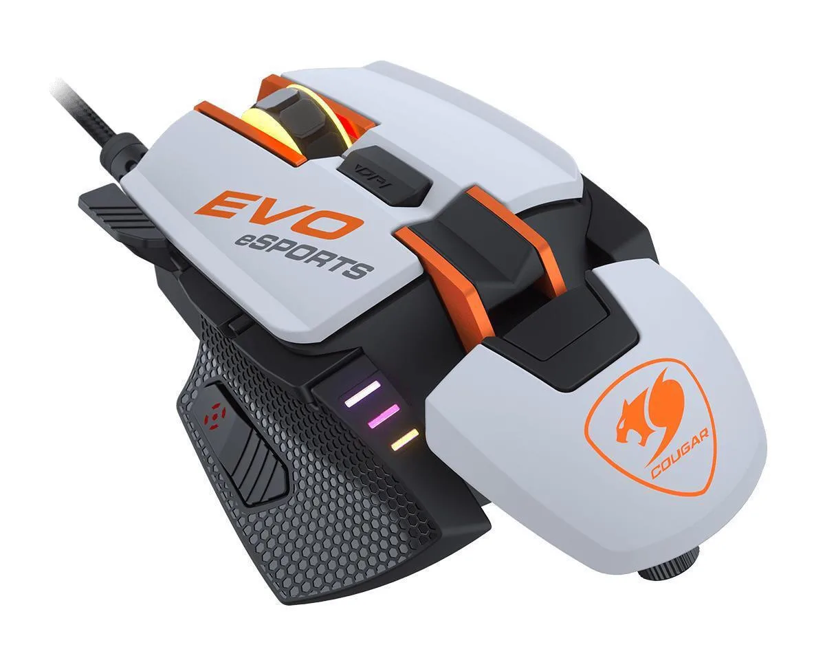 20240919121445_cougar_700m_evo_esports_rgb_gaming_pontiki_16000_dpi_leyko.jpeg Cougar 700M Evo ESPORTS RGB Gaming Ποντίκι 16000 DPI Λευκό - Image 1