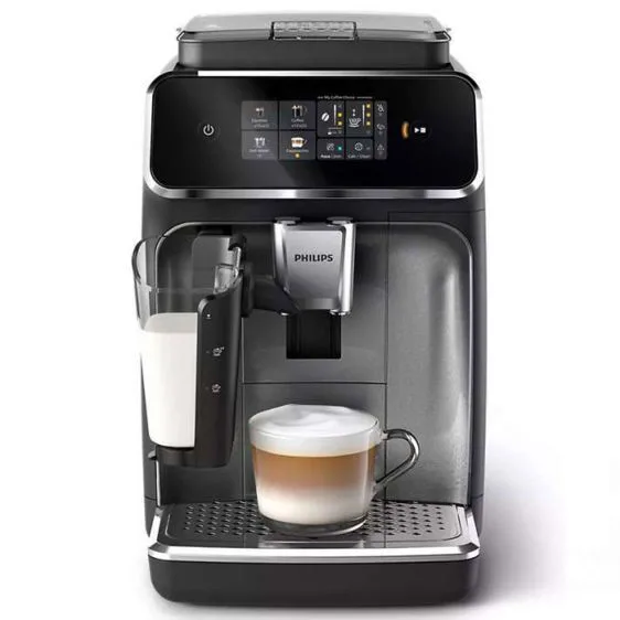 20241015154342_philips_lattego_ep2339_40_aytomati_michani_espresso_1500w_piesis_15bar_gri.jpeg Philips Series 2300 Αυτόματη Μηχανή Espresso 1500W Πίεσης 15bar με Μύλο Άλεσης Γκρι - Image 1