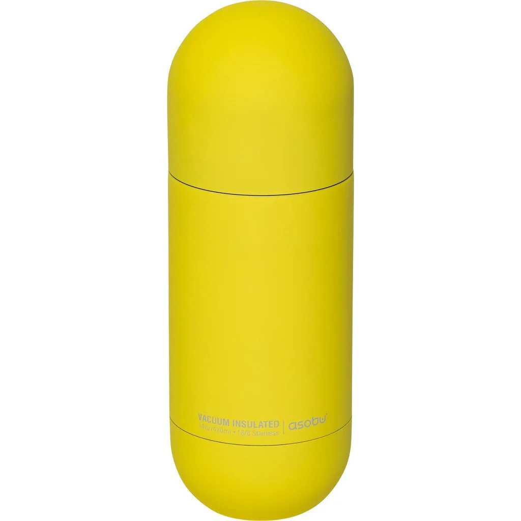 20241119131844_asobu_mpoukali_thermos_anoxeidoto_yellow_thermal_bottle_420ml.jpeg Asobu Μπουκάλι Θερμός Ανοξείδωτο 420ml Yellow Thermal Bottle - Image 1