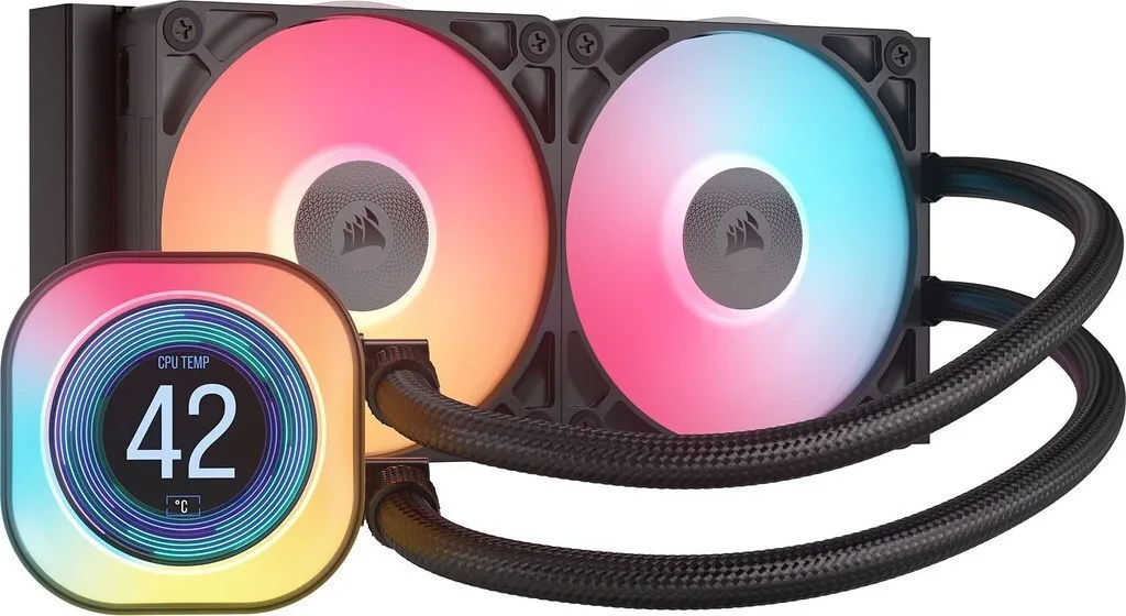 Corsair iCUE Link Titan RX RGB LCD Υδρόψυξη AIO CPU με 2 Ανεμιστήρες 120mm - Image 1