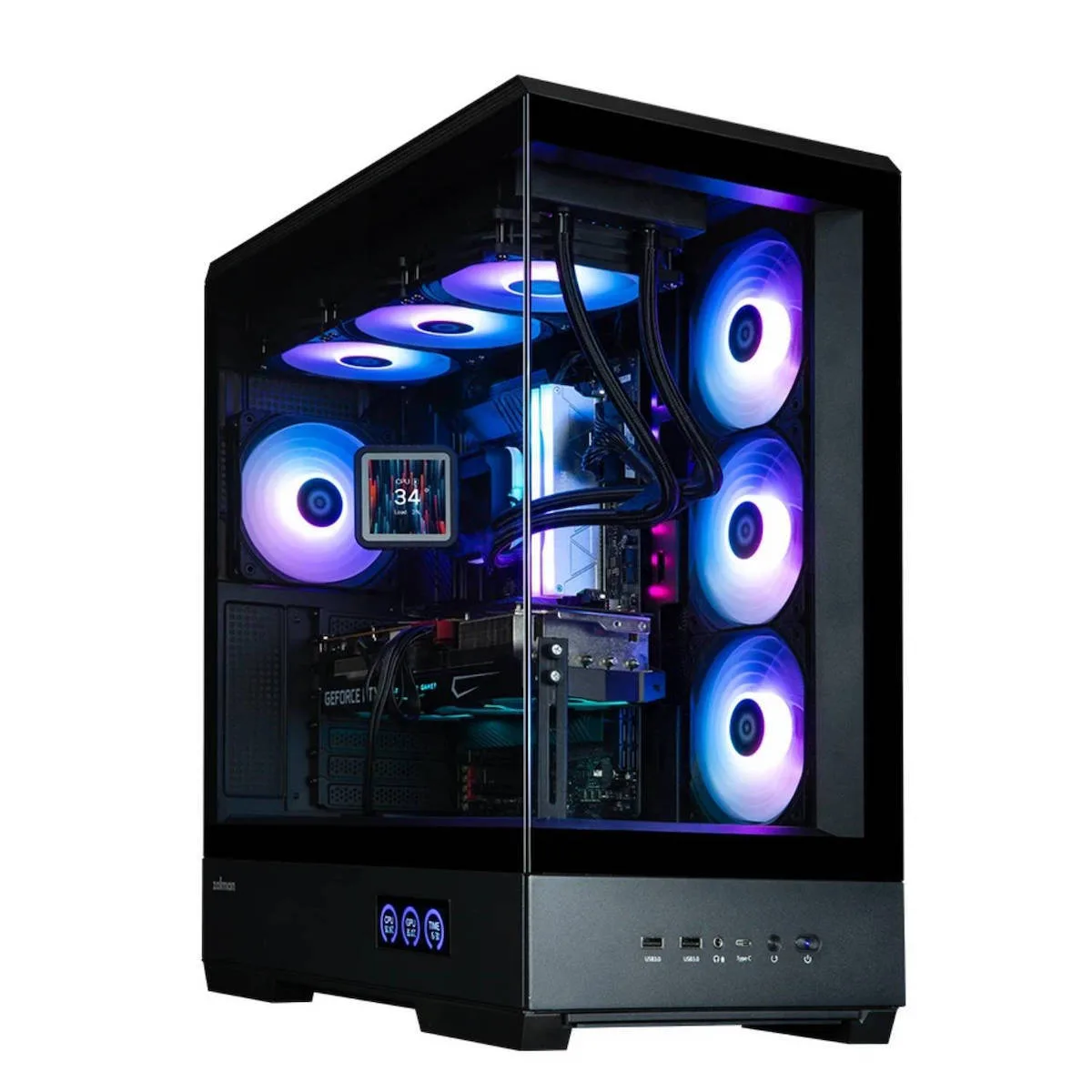 20241210151229_zalman_p50_ds_gaming_midi_tower_kouti_ypologisti_me_plaino_parathyro_mayro.jpeg Zalman P50 DS Gaming Midi Tower Κουτί Υπολογιστή με Πλαϊνό Παράθυρο Μαύρο - Image 1