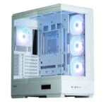 Zalman P50 DS Gaming Midi Tower Κουτί Υπολογιστή με Πλαϊνό Παράθυρο Λευκό